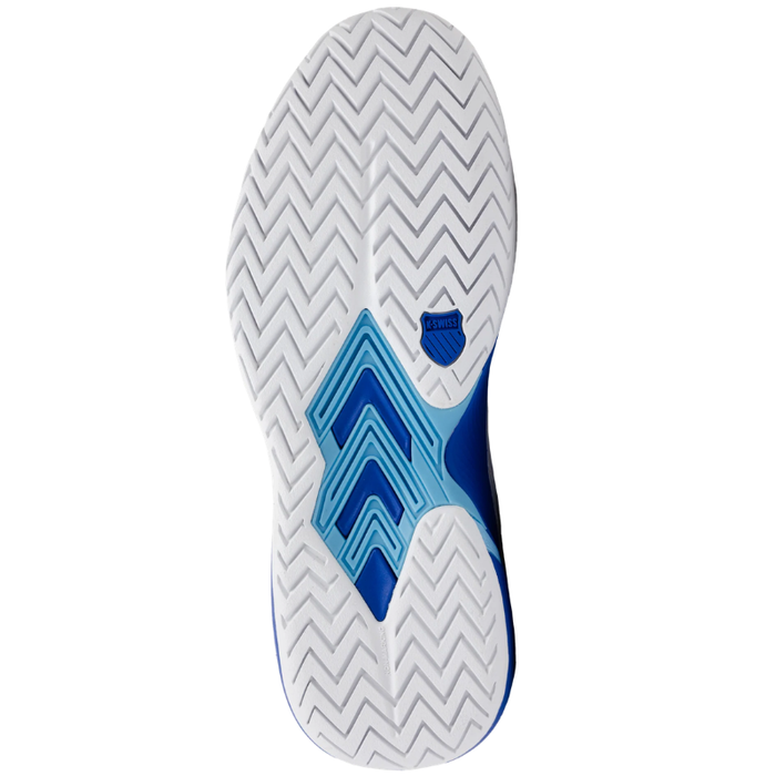 K Swiss Ultrashot Light All Court Mens Tennis Shoes - White/Dazzling Blue