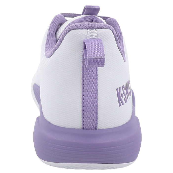 K Swiss Ultrashot Light All Court Womens Tennis Shoes - White/Purple Haze/Neon Lavender