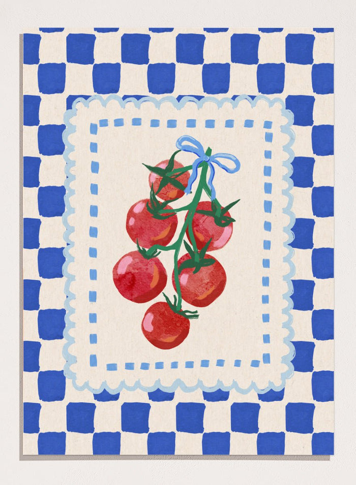 Katarzyna Gąsiorowska - Mediterranean Tomatoes Art Print_Sugar & Canvas_Katarzyna Gąsiorowska