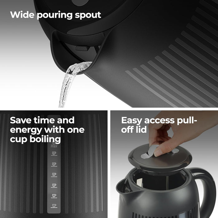 Kenwood Dawn ZJP09.000BK 1.7L Jug Kettle - Midnight Black