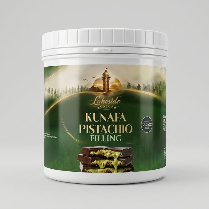 Lakeside Cocoa Kunafa Pistachio Filling - 1 kg