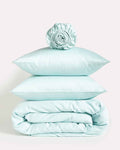 Lavish Sateen - Core Bedding Set - Mint