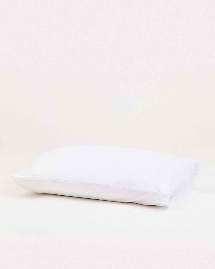 Lavish Sateen - Fitted Sheet Set - White