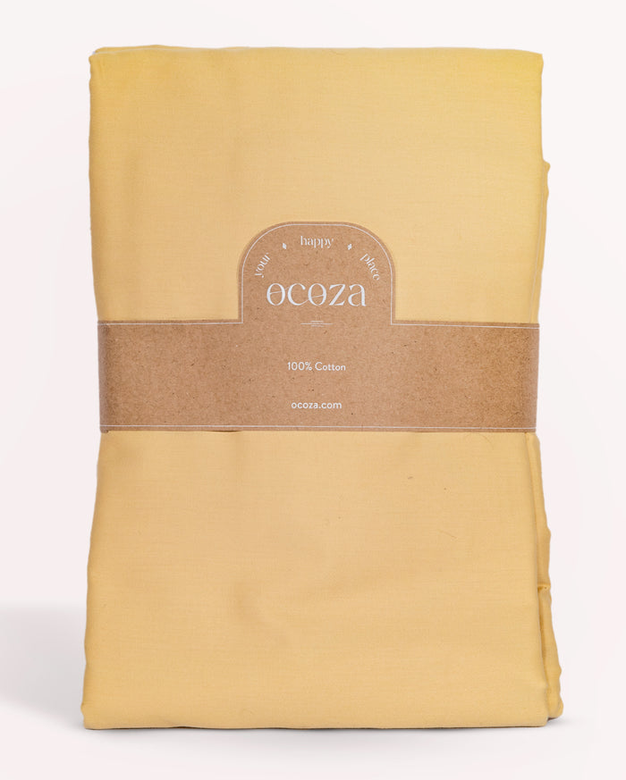 Lavish Sateen Duvet Cover - Gold