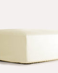 Lavish Sateen Fitted Sheet - Cream - Ocoza