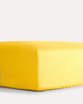 Lavish Sateen Fitted Sheet - Yellow - Ocoza