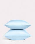 Lavish Sateen Pillowcase 2pcs - Baby Blue
