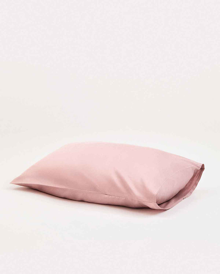 Lavish Sateen Pillowcase 2pcs - Nude Pink