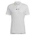 Adidas London Free Lift Tennis Polo Shirt - White
