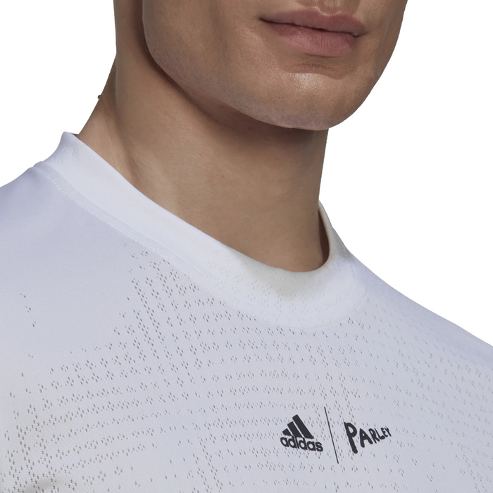 Adidas London Free Lift Tennis T-Shirt - White