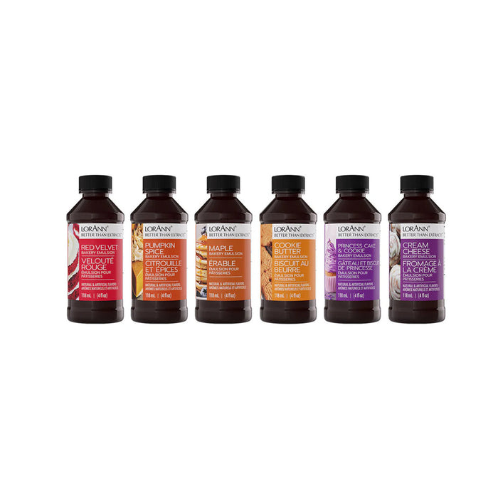 LorAnn Baker's Secret Emulsion Variety Pack variety pack bottles