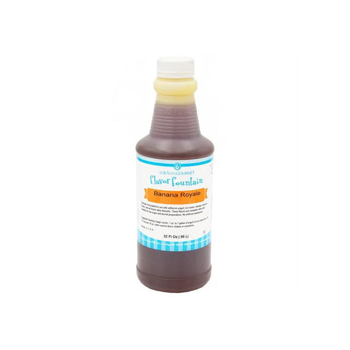 LorAnn Banana Royale Flavor Fountain ice cream flavoring 1 quart bottle