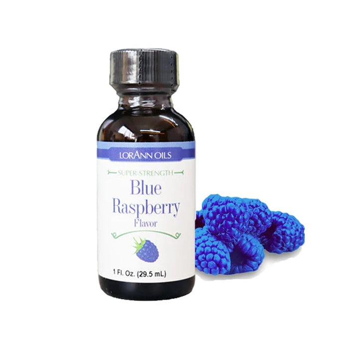 LorAnn Oils Blue Raspberry Super-Strength Flavor 1 oz,
LorAnn Blue Raspberry Super-Strength Flavor 1 oz for candy gummies and slushies,
LorAnn Oils Blue Raspberry concentrated flavor for candy baking and beverages