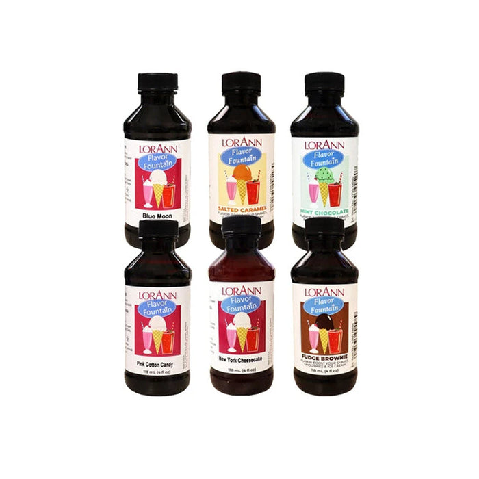 LorAnn Flavor Fountain Dessert Variety Pack variety pack bottles