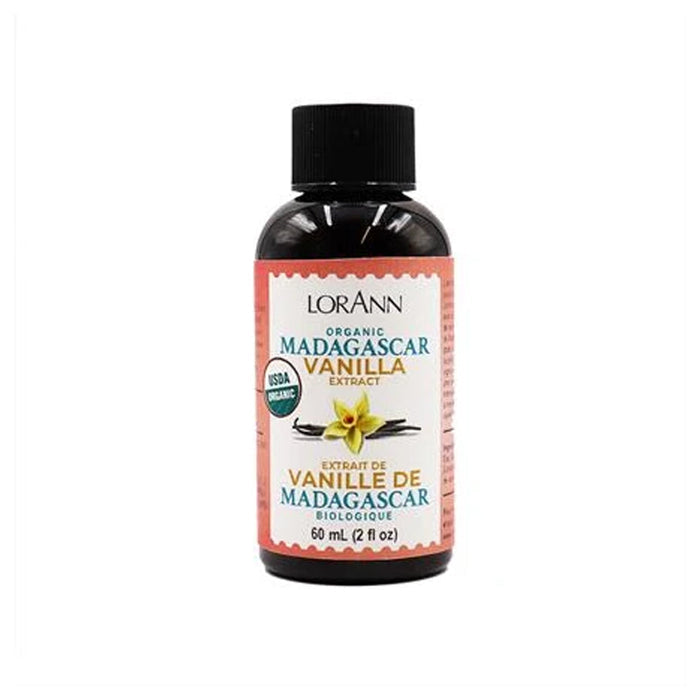 LorAnn Organic Pure Madagascar Vanilla Extract 2 oz,
LorAnn Organic Madagascar Bourbon Vanilla Extract for baking,
Organic Pure Madagascar Vanilla Extract 2 oz by LorAnn Oils