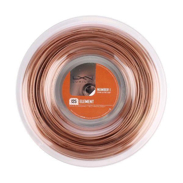 Luxilon Element 1.25/16L 200m String Reel - Bronze