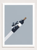 A4/8x12 inches (Framing Available) / Unframed Print Only