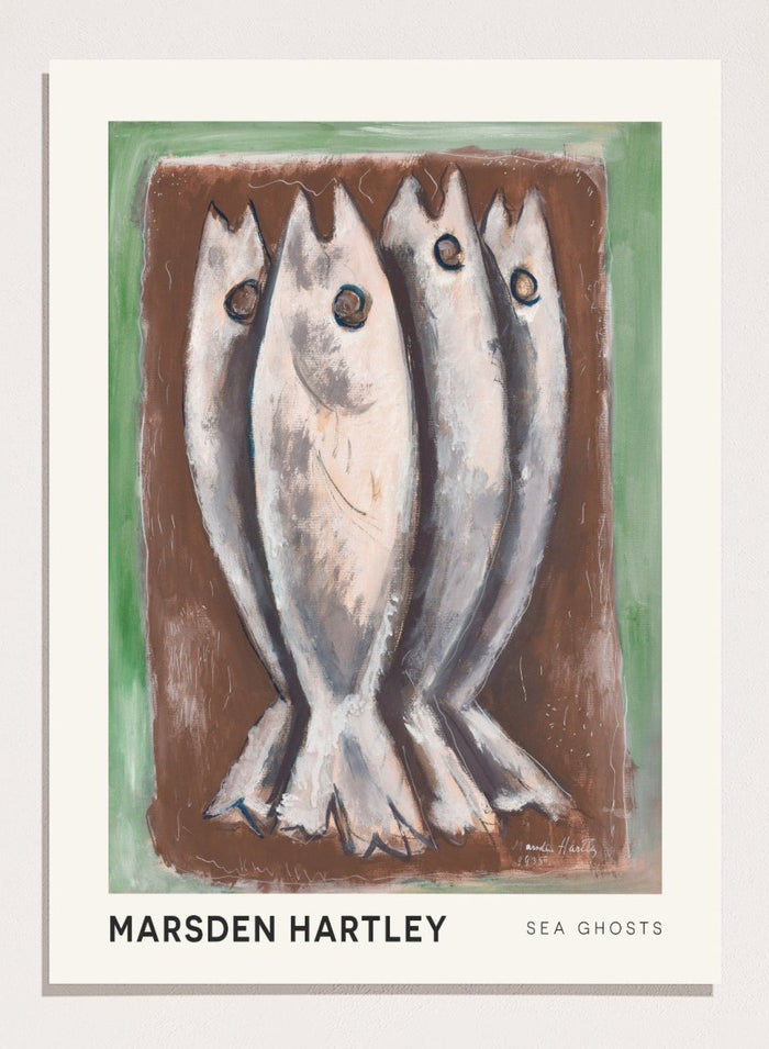 Marsden Hartley - Sea Ghosts Art Print
