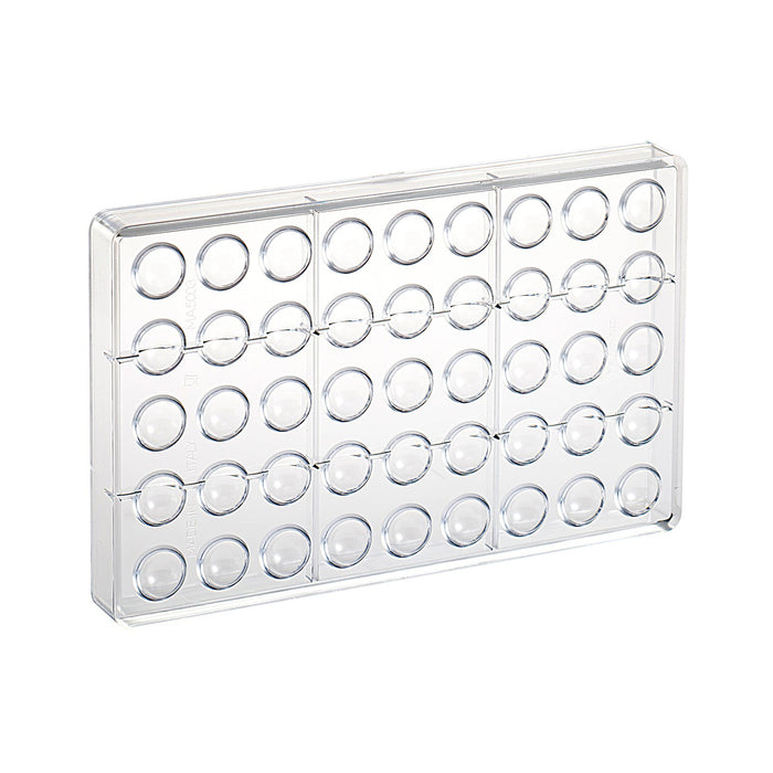 Martellato 20 mm Half Sphere Polycarbonate Mold, 35 Cavities