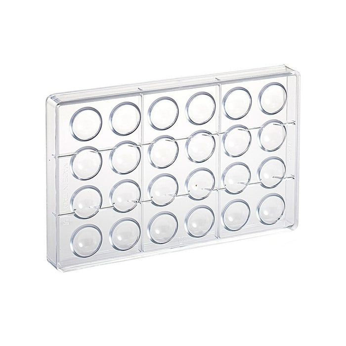 Martellato 30 mm Half Sphere Polycarbonate Mold, 24 Cavities