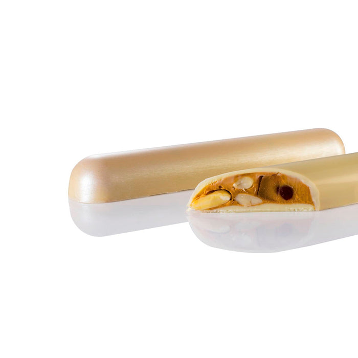 Martellato MA6101 Round Chocolog polycarbonate mold with 4 cavities dia. 35 mm, Transparent cylindrical chocolate log mold