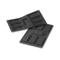 Martellato 30SF054 black silicone large financier mold with 7 cavities 95 x 45 mm