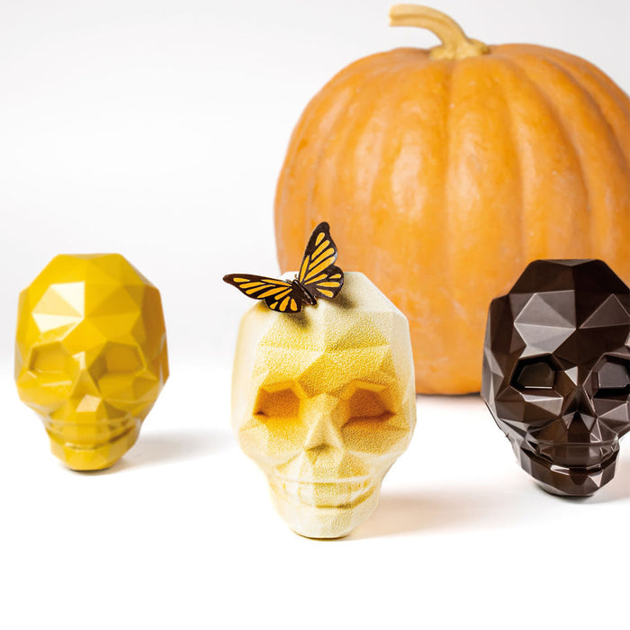 Martellato Amleto 3D Skull BPA-Free Polycarbonate Chocolate Mold