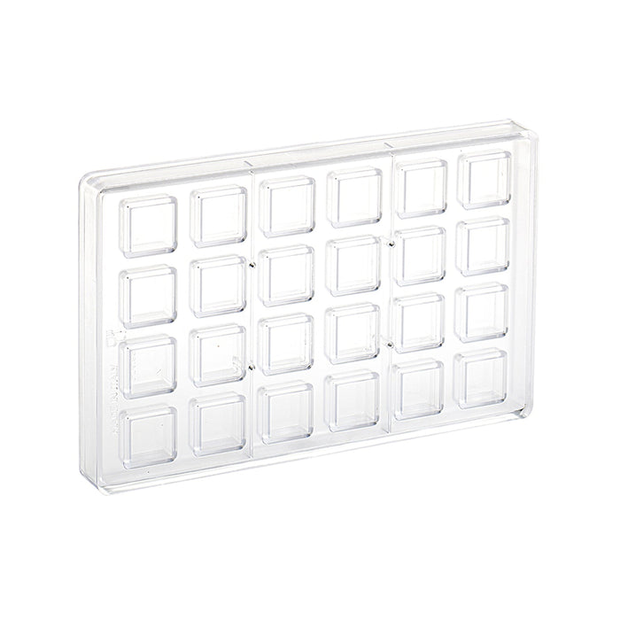 Martellato Bloc Polycarbonate Chocolate Mold, 24 Cavity