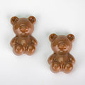 Martellato Bobo teddy bear polycarbonate chocolate mold with 20 cavities for professional praline and bonbon production