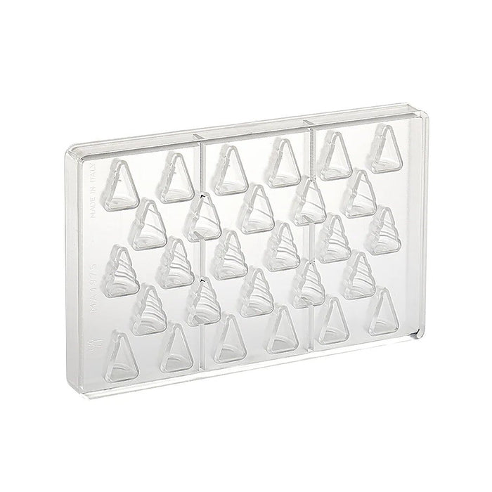 Martellato Christmas Trees BPA-Free Chocolate Mold, 30 Cavity