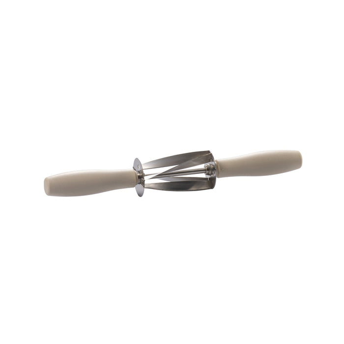 Martellato RSC70X100 stainless steel croissant cutting roller with 70 x 100 mm cutting size for laminated pastry dough