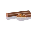 Martellato MA6102 Curvy Chocolog polycarbonate mold with 4 cavities, Transparent textured chocolate log mold