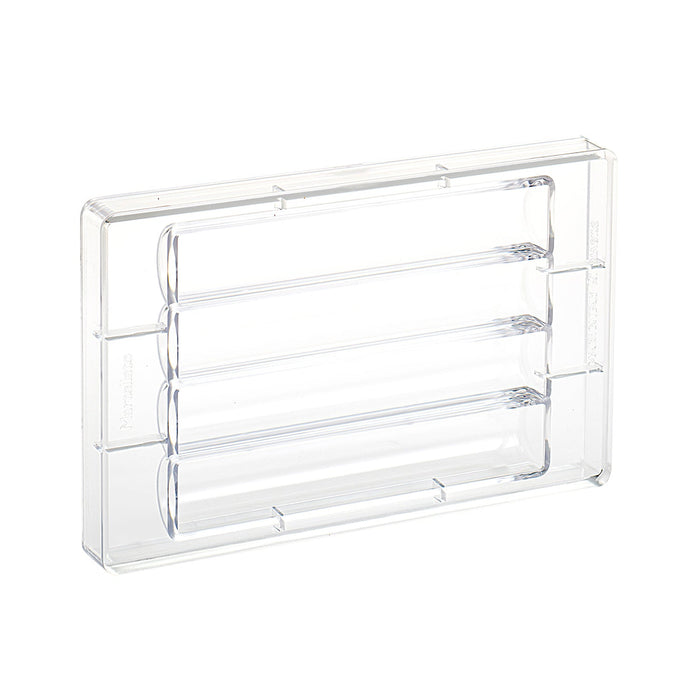 Martellato Curvy Chocolog Polycarbonate Mold, 4 Cavities