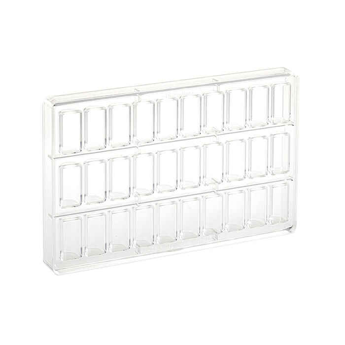 Martellato Curvy Polycarbonate Chocolate Mold, 30 Cavity