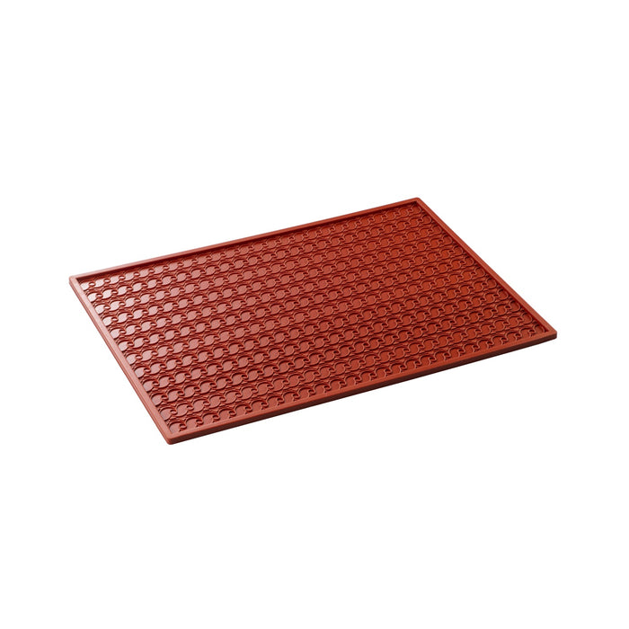Martellato frieze scroll pattern silicone relief mat H 30 mm