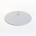 Martellato round cake boards 20 cm white under-cake plates pack of 3 for cake presentation and support