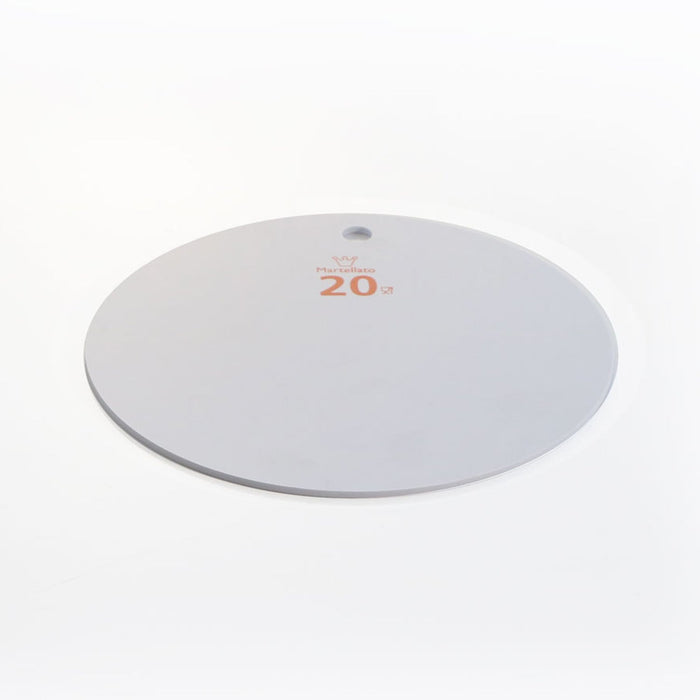 Martellato round cake boards 20 cm white under-cake plates pack of 3 for cake presentation and support