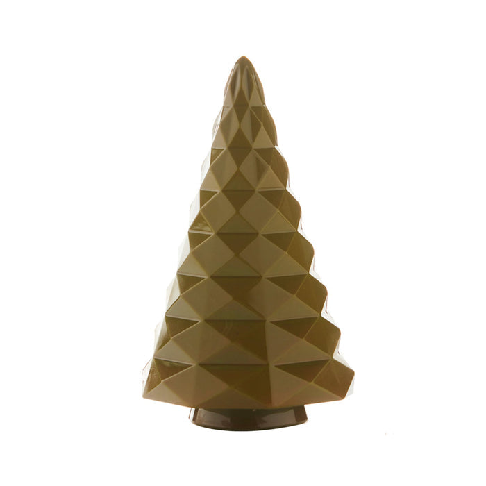 Martellato BPA free diamond tree chocolate mold for large 180 mm 3D Christmas tree figure