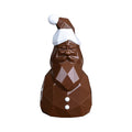 Martellato BPA free diamond Santa chocolate mold for 130 mm 3D geometric Christmas figure