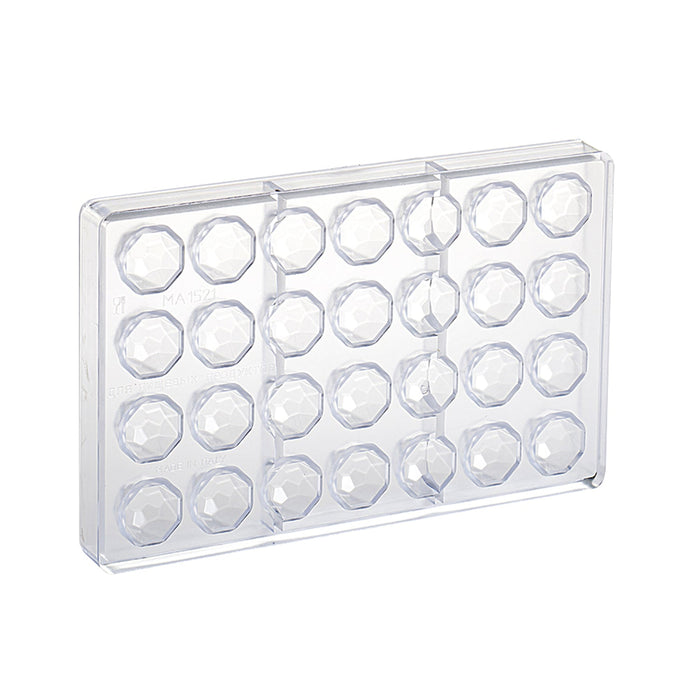 Martellato Gem Polycarbonate Chocolate Mold, 28 Cavities