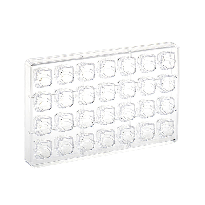 Martellato Gift Box Polycarbonate Chocolate Mold, 28 Cavity