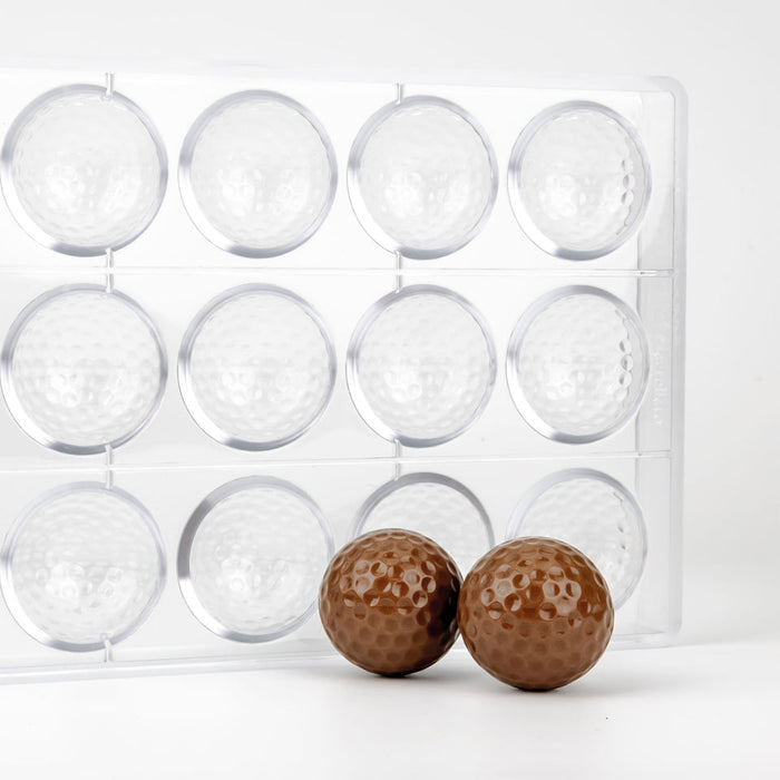 Martellato Golf Ball Polycarbonate Chocolate Mold