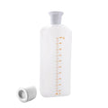 Martellato Graduated Syrup Soaker Bottle with Cap & Cover – 1 L (34 oz)– Food-Grade HDPE