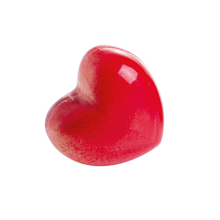 Martellato 3D heart praline chocolate mold polycarbonate 28 cavity for professional one-shot chocolate production