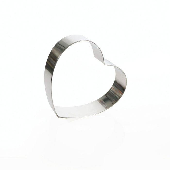 Martellato 30NYR002 heart shaped stainless steel New York roll pastry mold