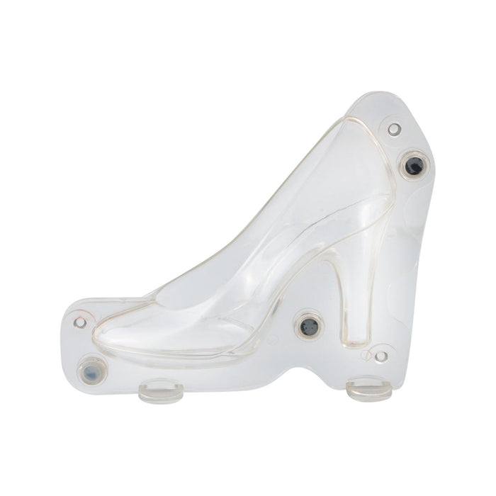 Martellato Heeled Shoe Chocolate Mold – Small, 3D Polycarbonate Mold with Magnet