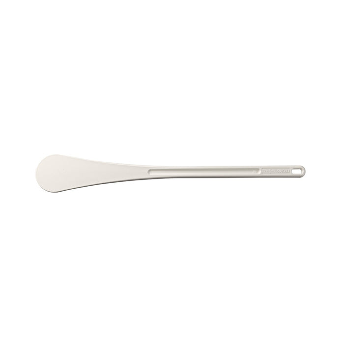 Martellato high temperature plastic spatula 500 mm white heat resistant 428F, Rigid one-piece glass fiber reinforced polyamide spatula 500 mm