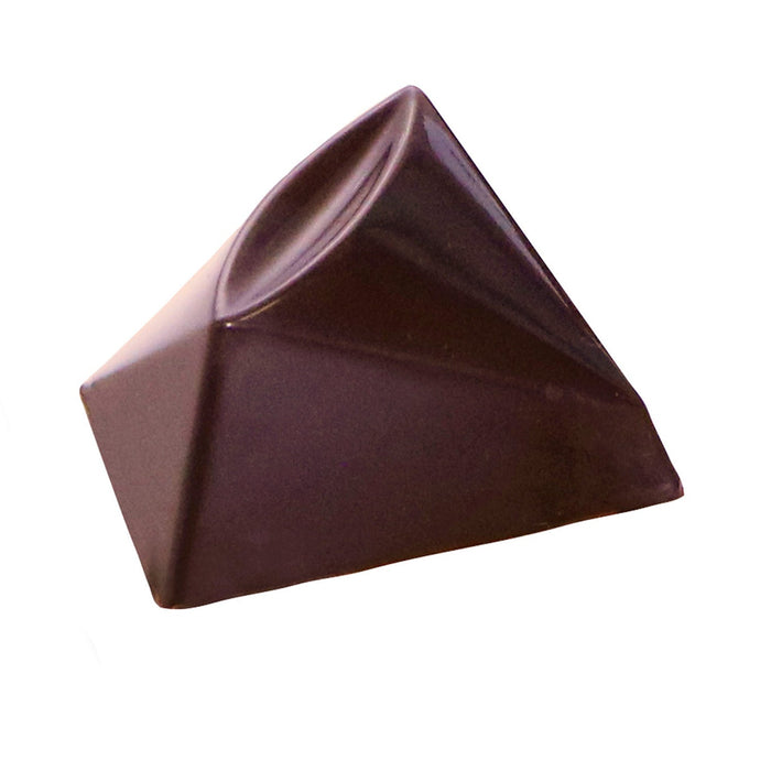 Martellato Hope polycarbonate praline chocolate mold with geometric design