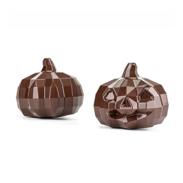 Martellato Jack Jack-o'-Lantern BPA-Free Polycarbonate Chocolate Mold product image,
Martellato Jack-o'-Lantern chocolate mold for Halloween pumpkin chocolates,
Martellato BPA-free polycarbonate mold for Jack-o'-Lantern chocolate creations