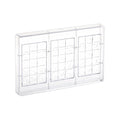 Martellato polycarbonate liquid chocolate bar mold with 3 cavities for professional filled chocolate tablets